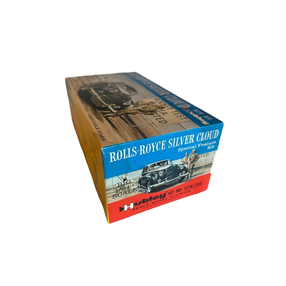 Hubley Rolls-Royce Silver Cloud 1/24 Scale Model Kit Unassembled - Picture 5 of 10